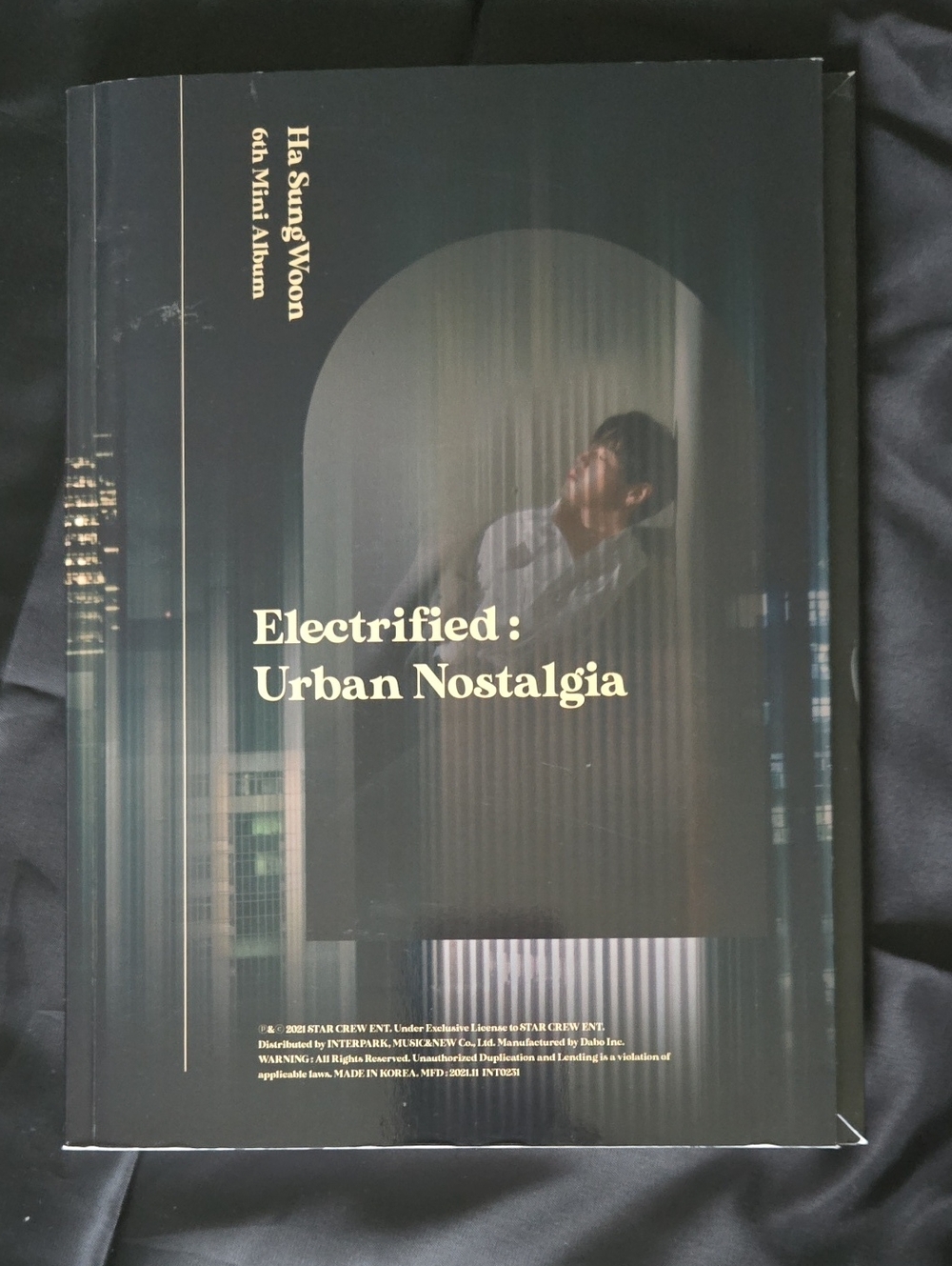 Electrified: Urban Nostalgia Photo Book - Dark Blue Cover